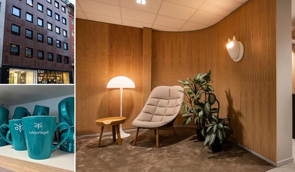 Bilde fra Lektorlagets lokaler.