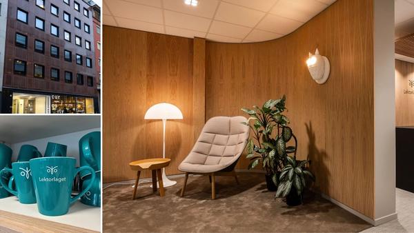 Bilde fra Lektorlagets lokaler.