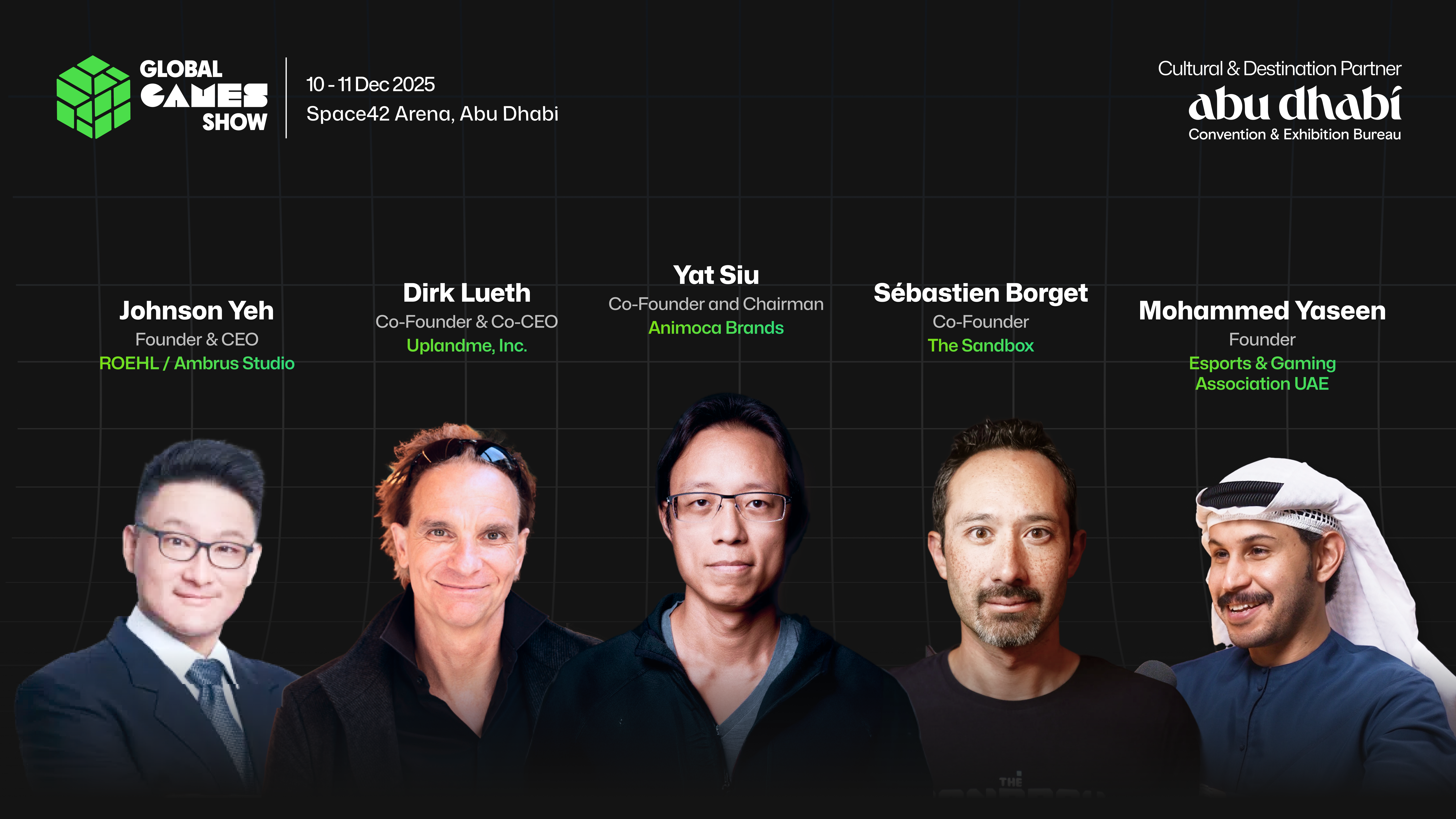 Game On with the Gaming Giants: Global Games Show 2025 Unveils Exclusive Speaker Lineup