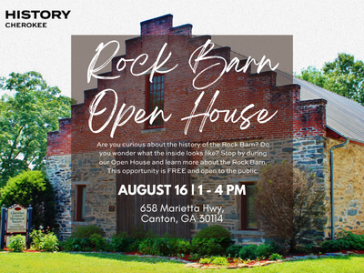 8/16- Rock Barn Open House
