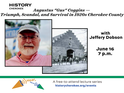 6/16 - Hear, Here! Jeffery Dobson on August Coggins - Triumph, Scandal, and Survival
