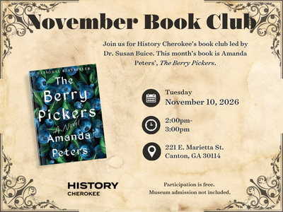 11/10- November Book Club