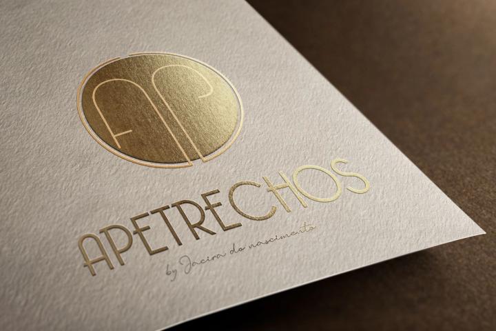 Logo no papel mockup