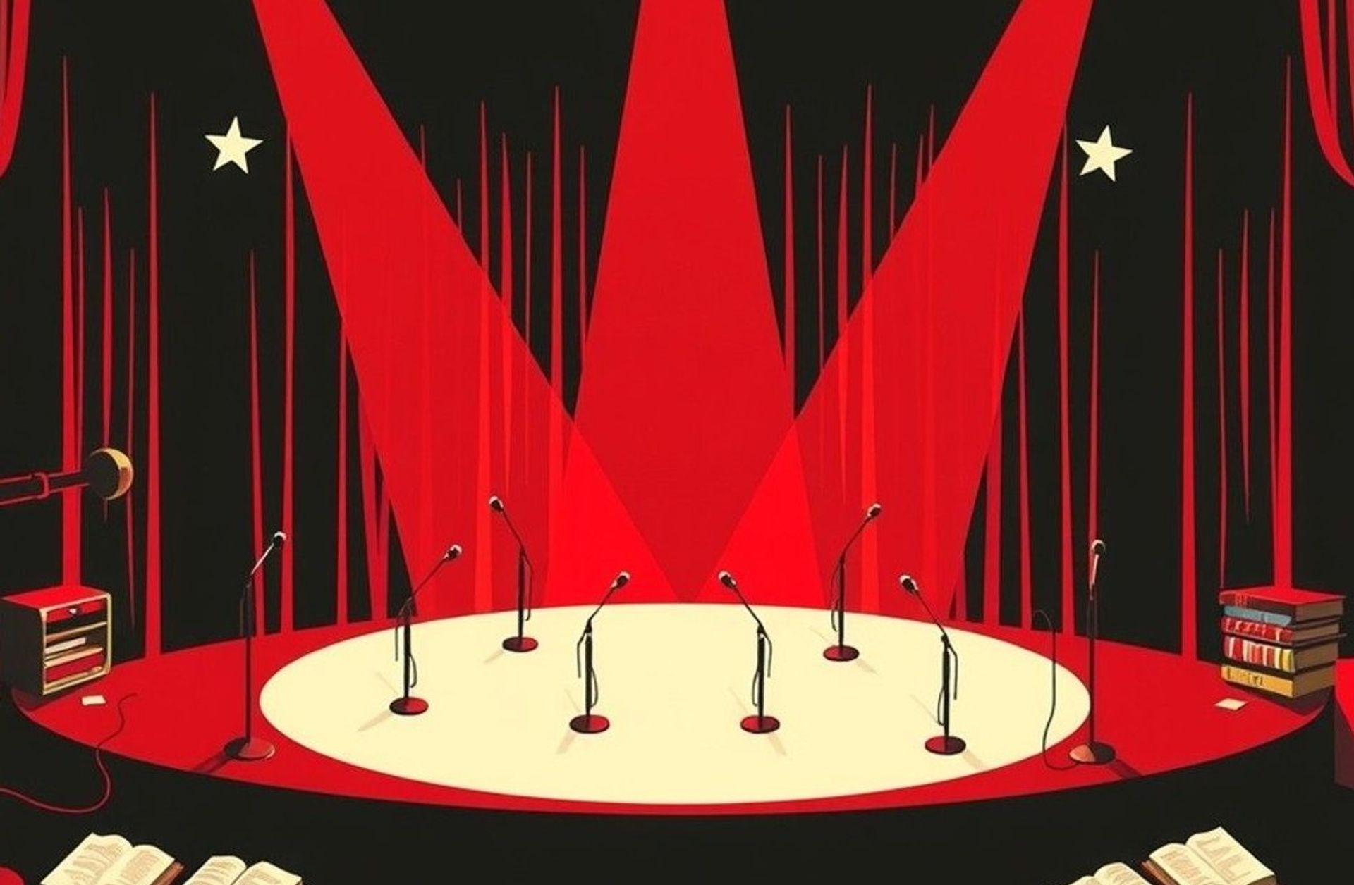 Escenario del Festival 42 de Géneros Fantásticos en Barcelona