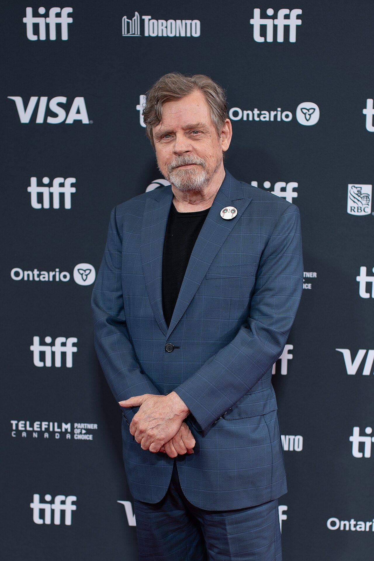 Mark Hamill en el Festival Internacional de Cine de Toronto 2024. El actor interpreta un papel secundario en La Larga Marcha (2025), la adaptación de la novela de Stephen King (foto: John Sears, CC BY-SA 4.0)