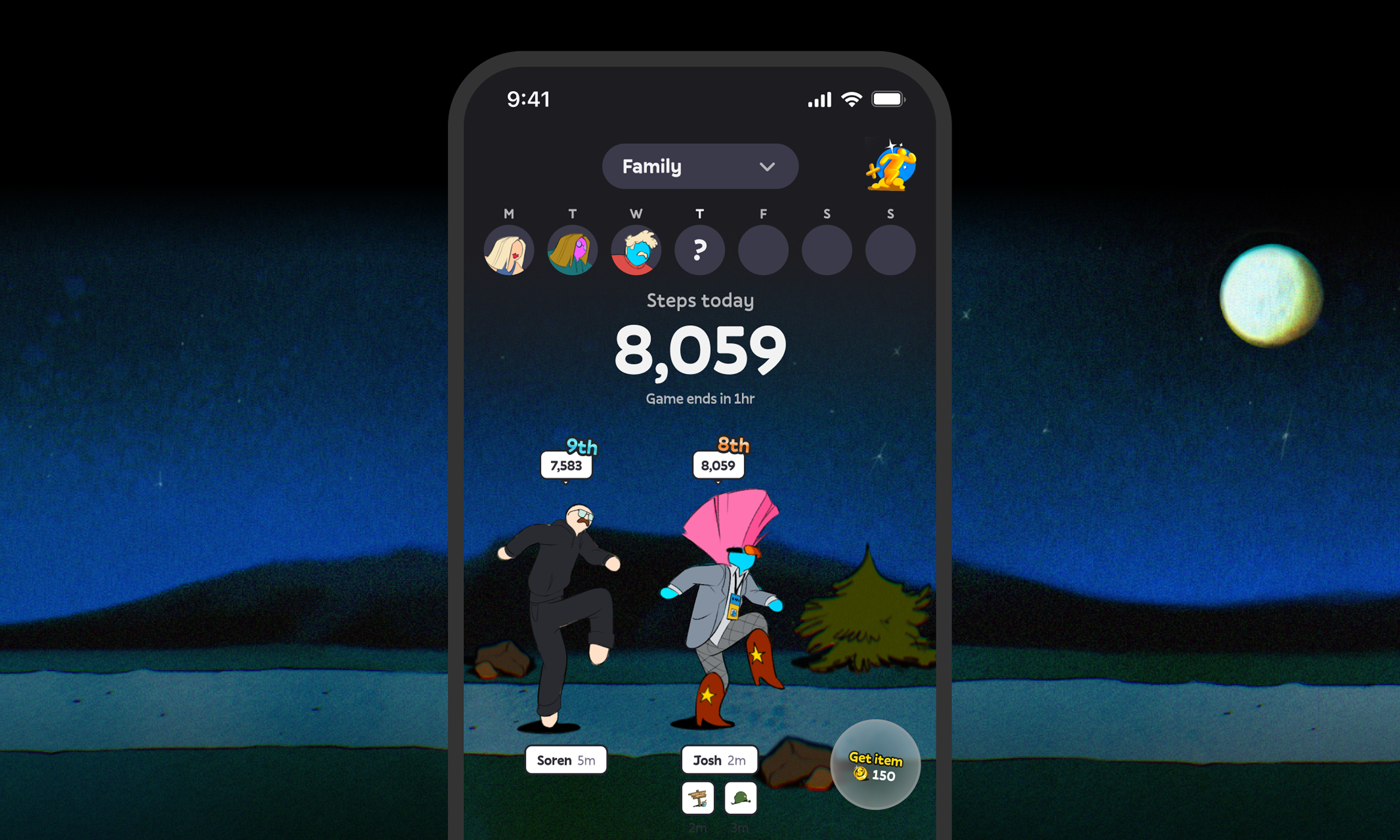 Mario Kart, for walking.