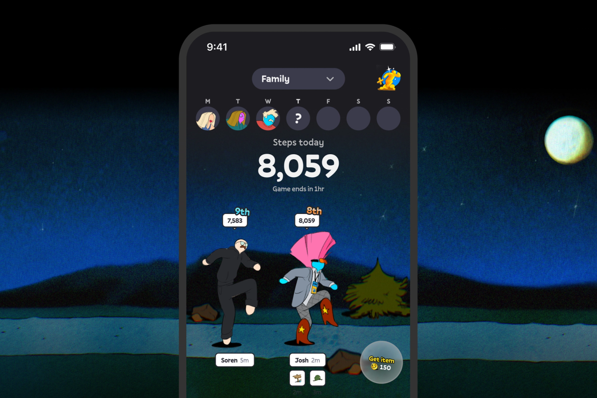 Mario Kart, for walking.