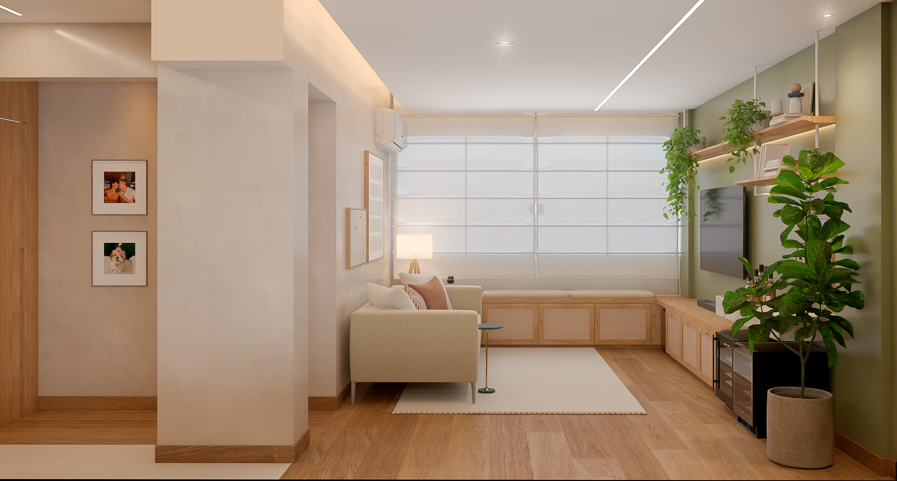 Projeto | RB - Living & Cozinha - Imagem 6