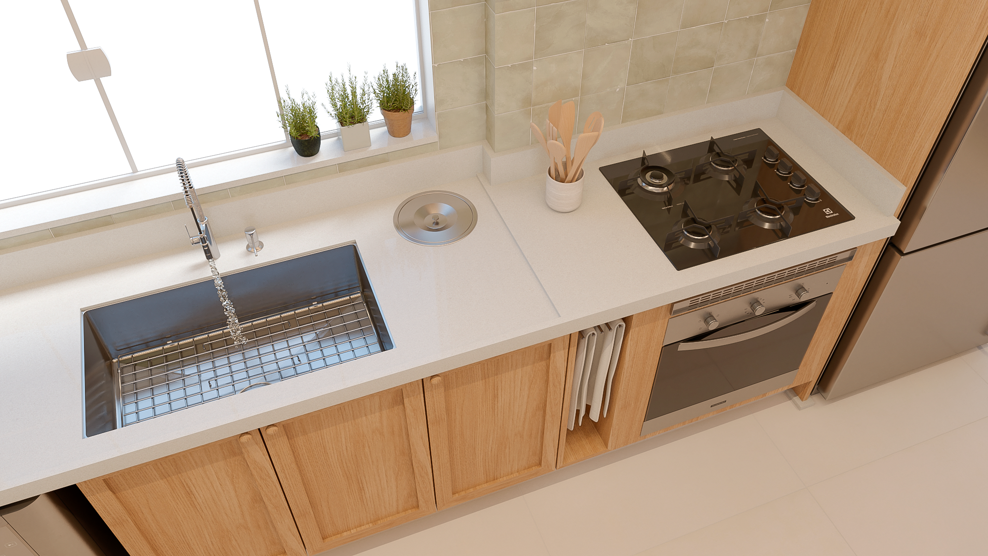 Projeto | RB - Living & Cozinha - Imagem 11