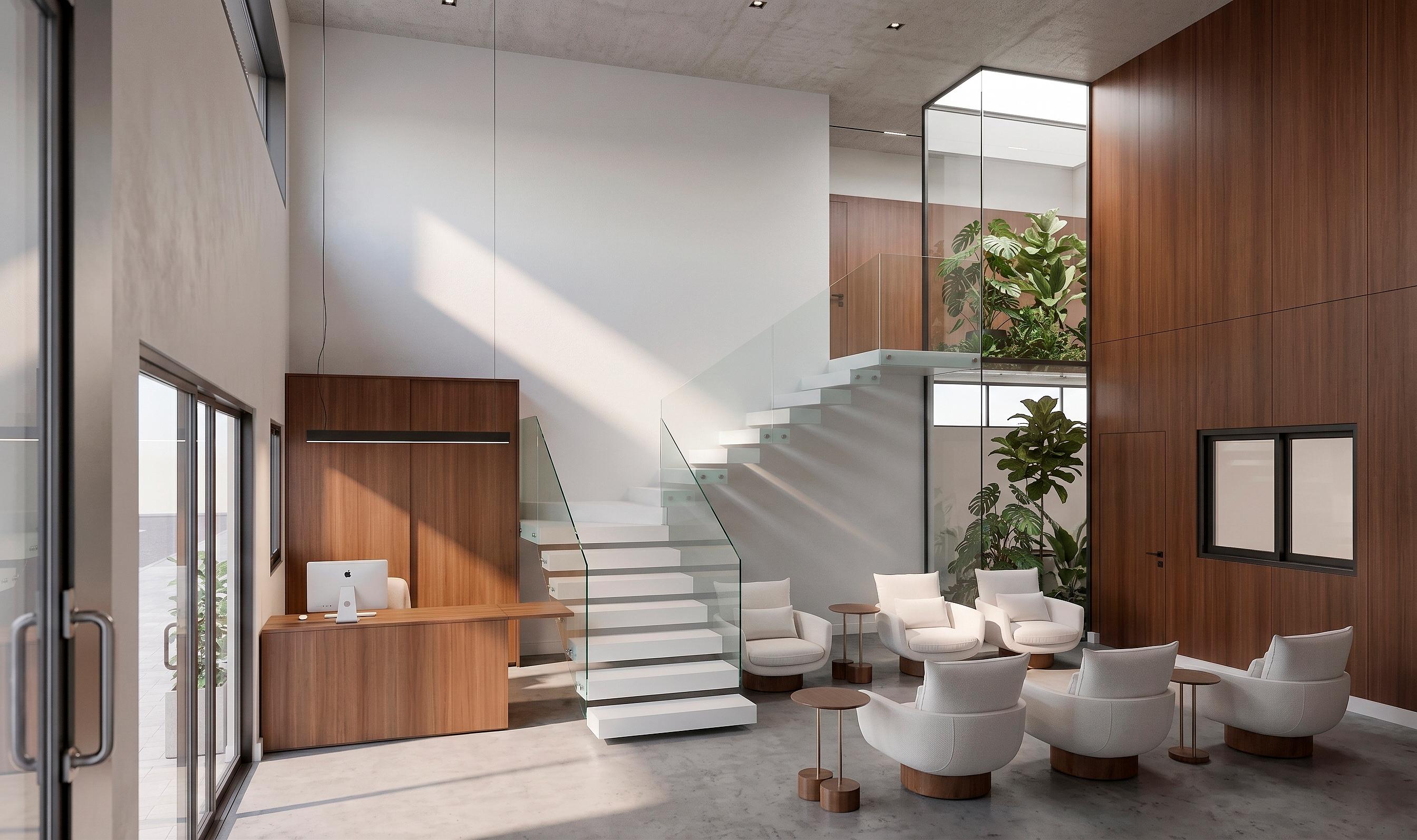 Projeto | ARCA OFFICE - Recepção - Imagem 1