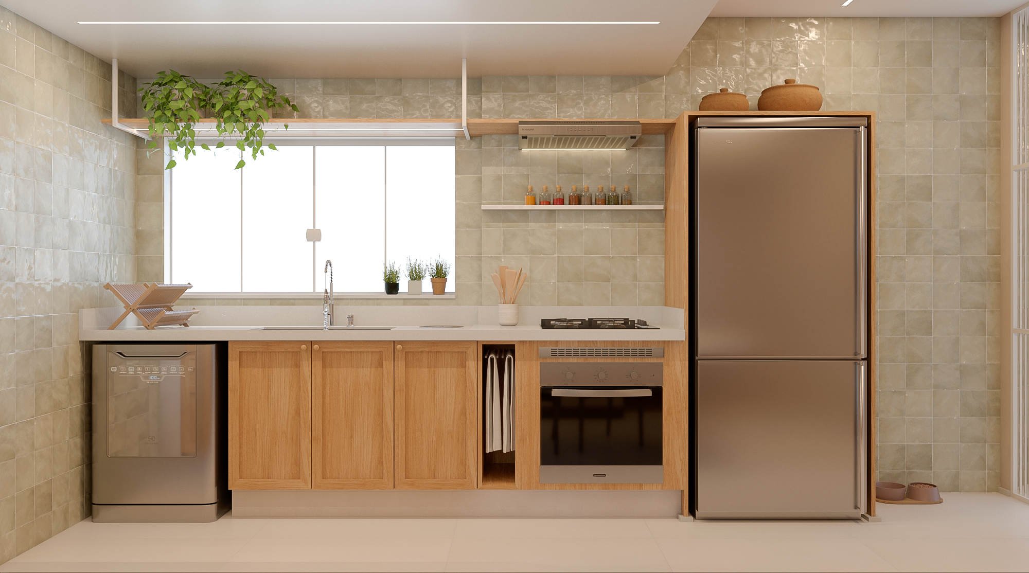 Projeto | RB - Living & Cozinha - Imagem 10