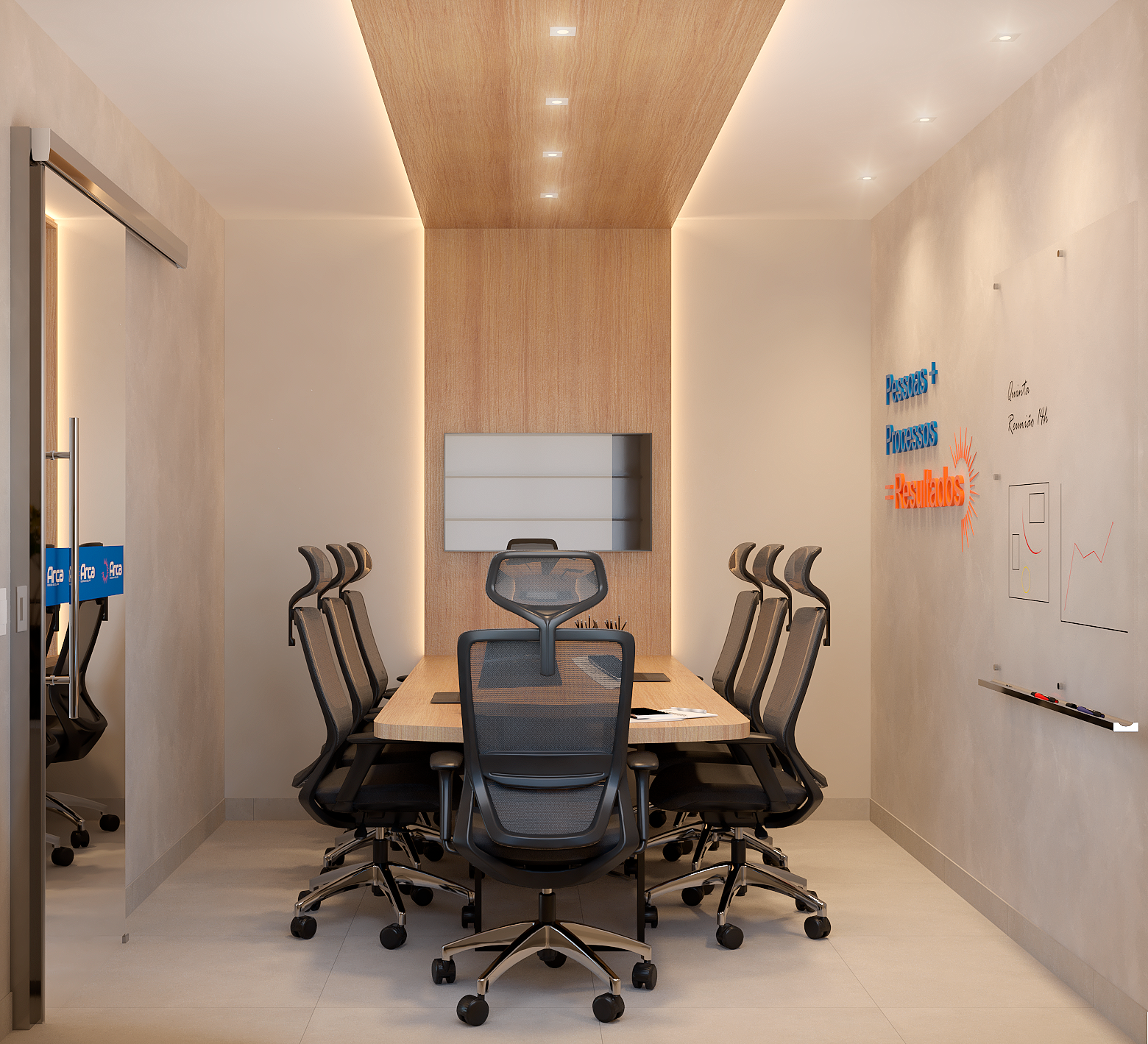 Projeto | ARCA - Sala de Reunião - Imagem 4