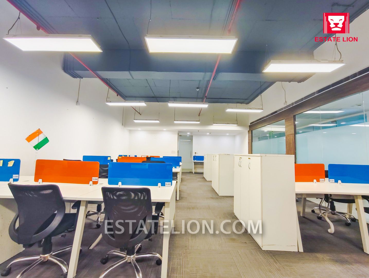 Ready to Move 5500 sq.ft. Furnished Office for Rent in Sector-62, Near Metro
