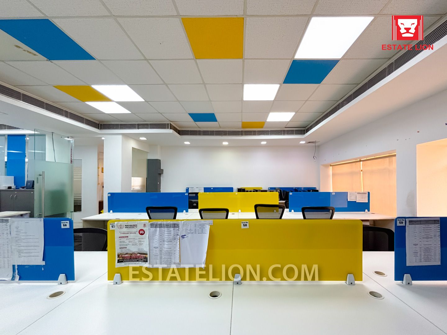 Ready to Move 3500 sq.ft. Furnished Office for Rent in Sector-63 Noida, Near Metro