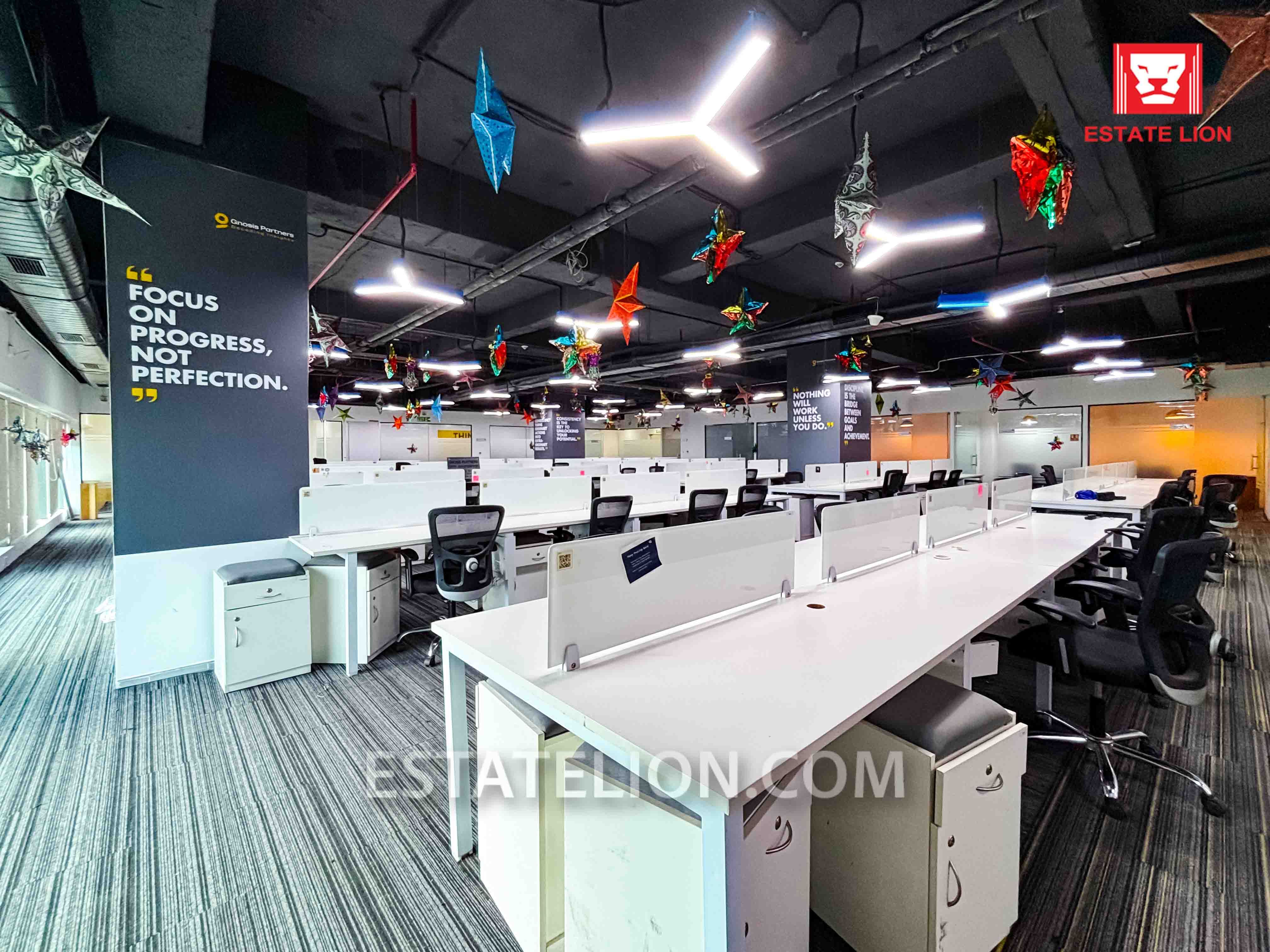 Ready to Move 8000 sq.ft. Furnished Office for Rent in Sector-62 Noida