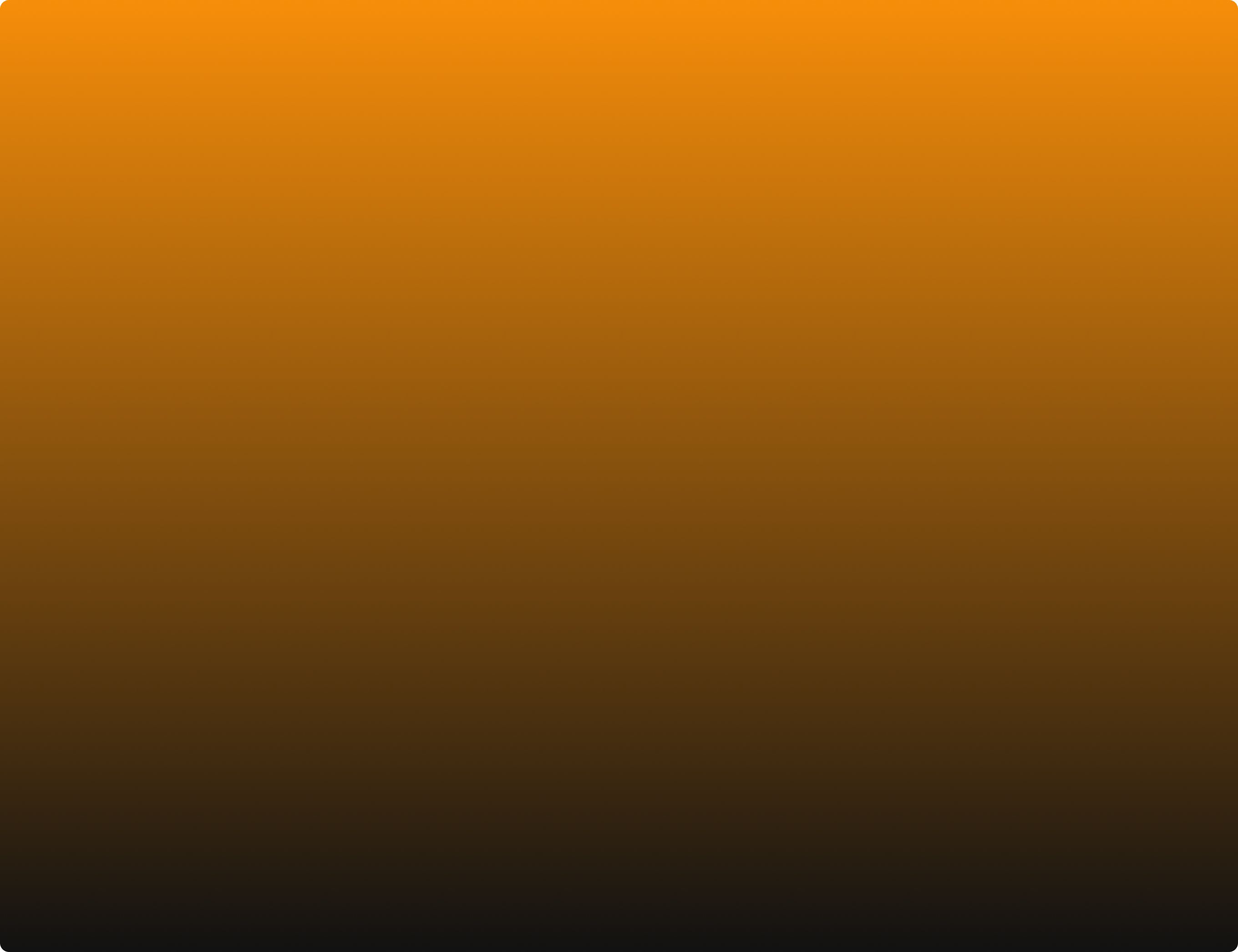 Orange to black gradient