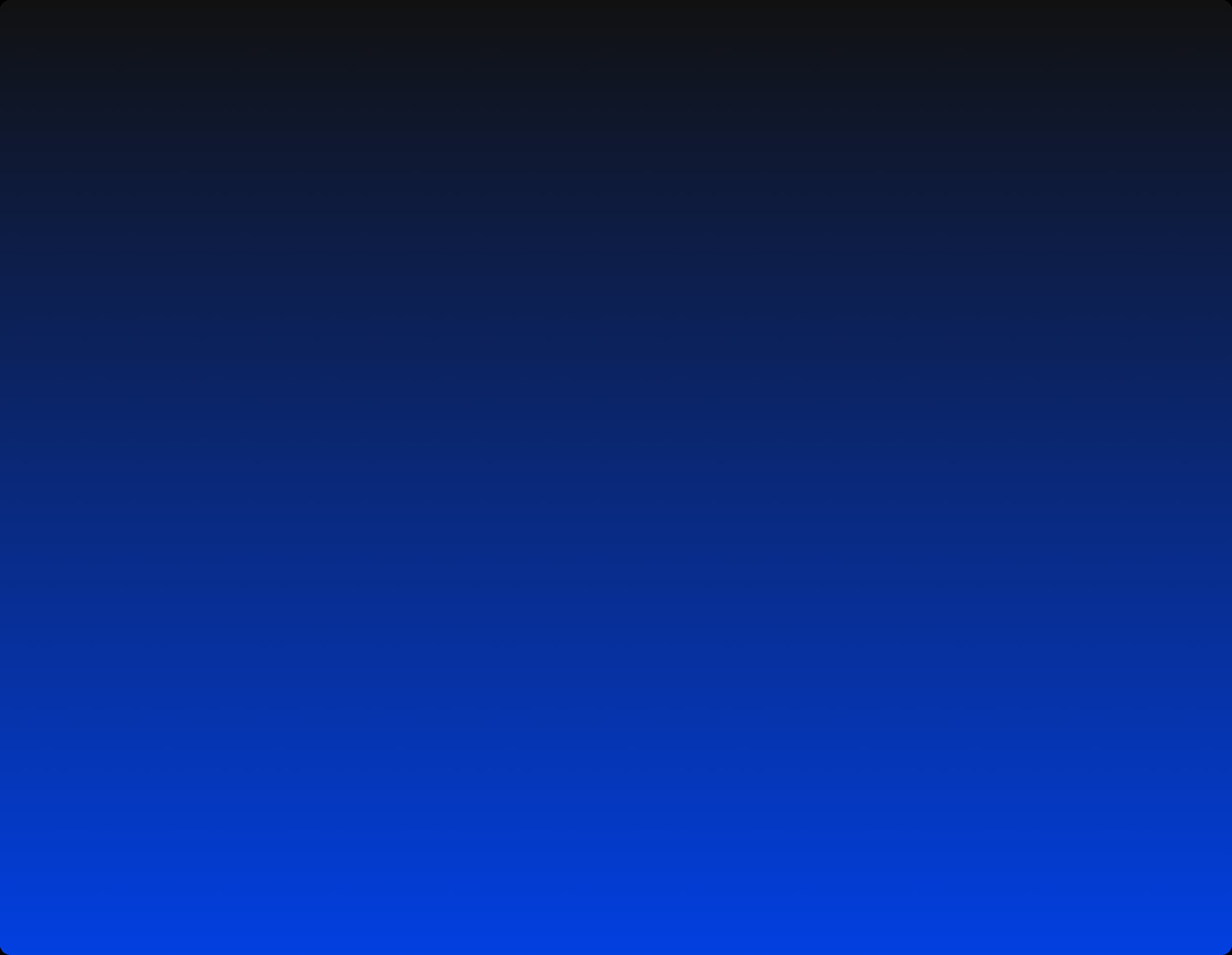 Black to blue gradient