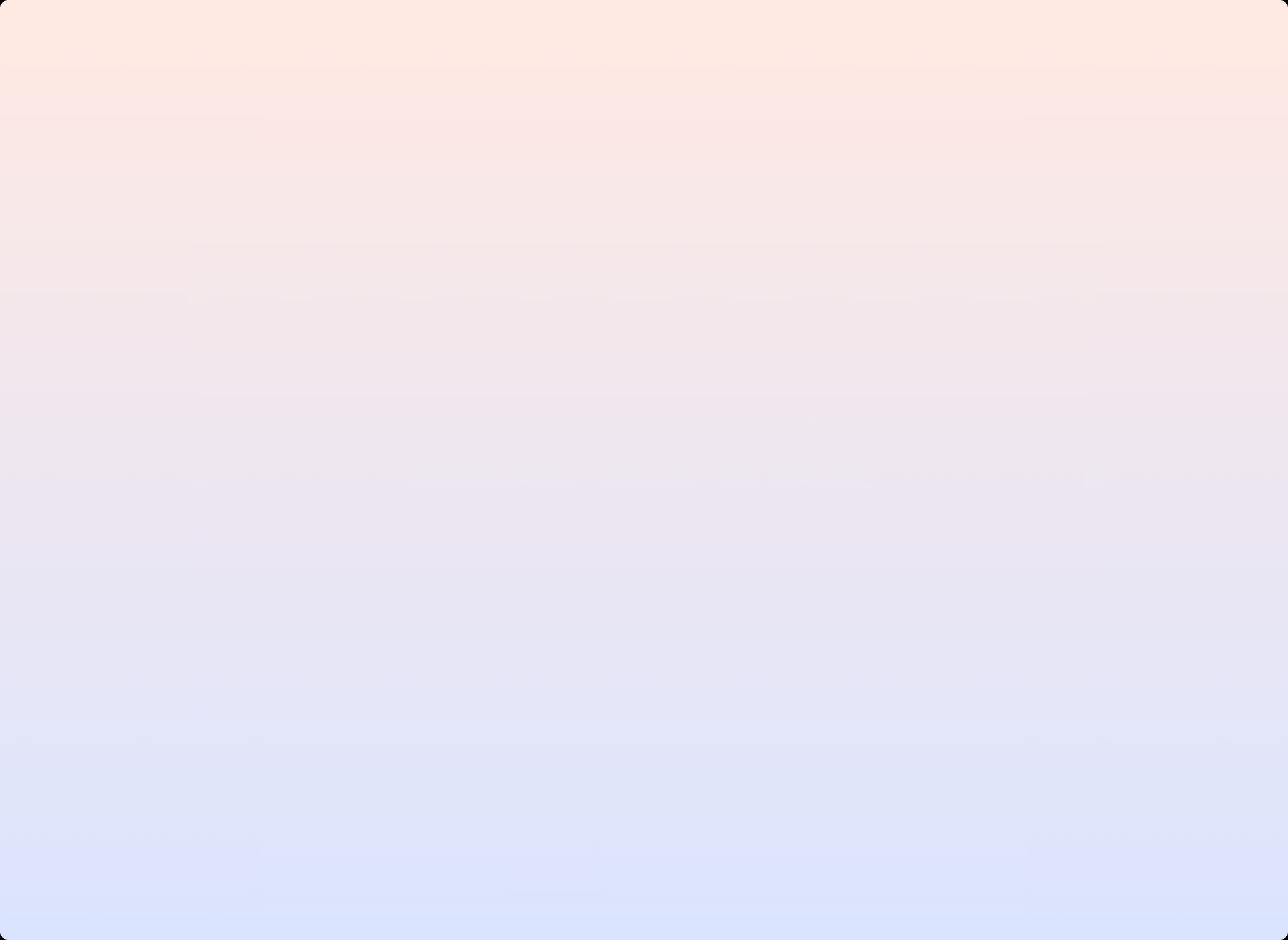 Orange to purple gradient
