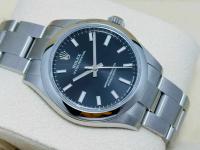 Rolex ROLEX OYSTER PERPETUAL UNWORN NEW JANUARY 2024 31mm BLACK DIAL foto 1