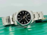 Rolex ROLEX OYSTER PERPETUAL UNWORN NEW JANUARY 2024 31mm BLACK DIAL foto 7