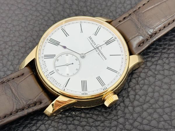 Moritz Grossmann MORITZ GROSSMAN HAMATIC AUTOMATIC ROSE GOLD OPALINE LIKE NEW DECEMBER 2024 foto 1