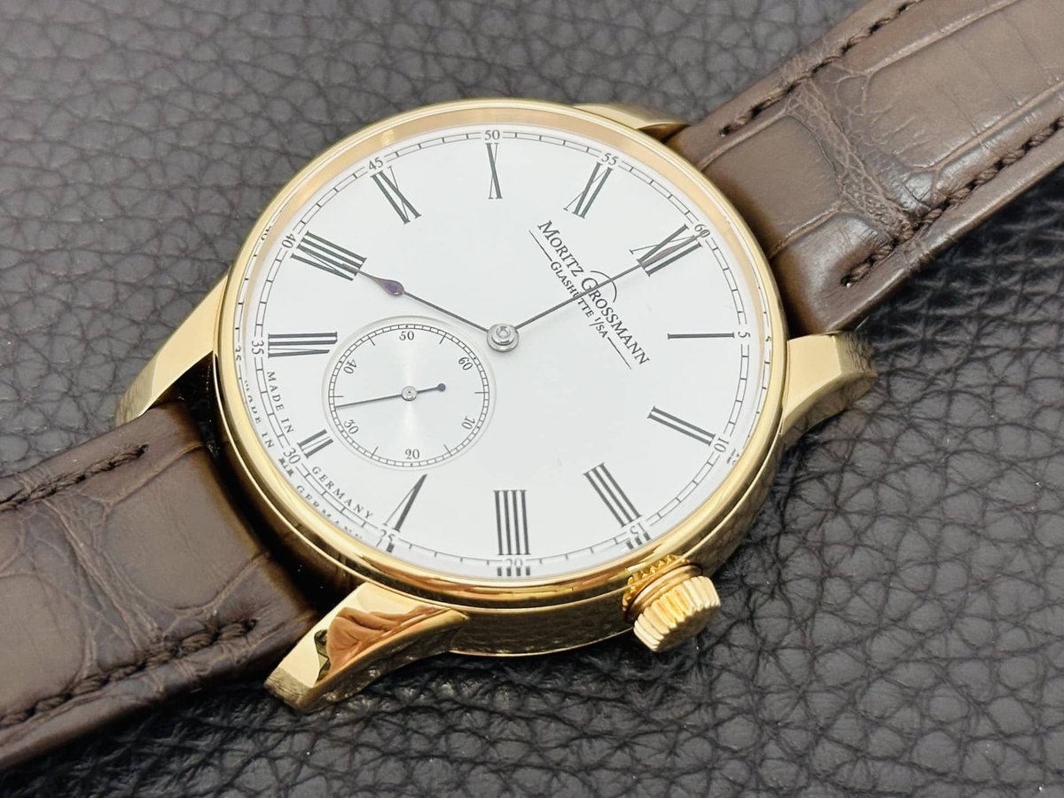 Moritz Grossmann MORITZ GROSSMAN HAMATIC AUTOMATIC ROSE GOLD OPALINE LIKE NEW DECEMBER 2024 foto 1