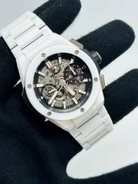 Hublot HUBLOT BIG BANG INTEGRAL WHITE CERAMIC 42mm LIKE NEW NO SIGNS OF USE JANUARY 2023 foto 7