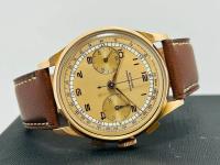 Carl F. Bucherer CARL F.BUCHERER CHRONOGRAPH LANDERON CALIBER VERY GOOD CONDITION 18K ROSE GOLD 1942 38mm foto 5