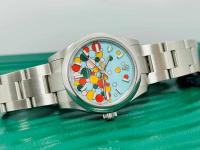 Rolex ROLEX OYSTER PERPETUAL UNWORN NEW AUGUST 2024 LADY CELEBRATION 31mm foto 7