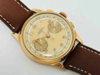 Carl F. Bucherer CARL F.BUCHERER CHRONOGRAPH LANDERON CALIBER VERY GOOD CONDITION 18K ROSE GOLD 1942 38mm foto 2