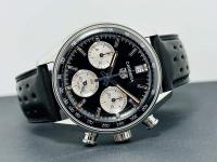 TAG Heuer TAG HEUER CARRERA CHRONOGRAPH GLASSBOX ”REVERSE PANDA” MINT CONDITION FEBRUARY 2024 foto 6