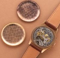 Carl F. Bucherer CARL F.BUCHERER CHRONOGRAPH LANDERON CALIBER VERY GOOD CONDITION 18K ROSE GOLD 1942 38mm foto 8