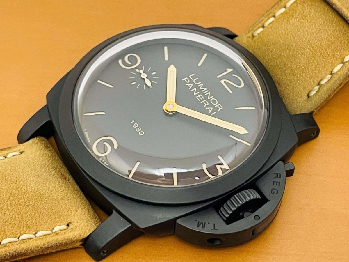 Panerai PANERAI 3 DAYS LUMINOR COMPOSITE MINT CONDITION 2016 PAM00375 foto 1