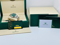 Rolex ROLEX OYSTER PERPETUAL 36 UNWORN NEW FEBRUARY 2024 GREEN DIAL foto 8