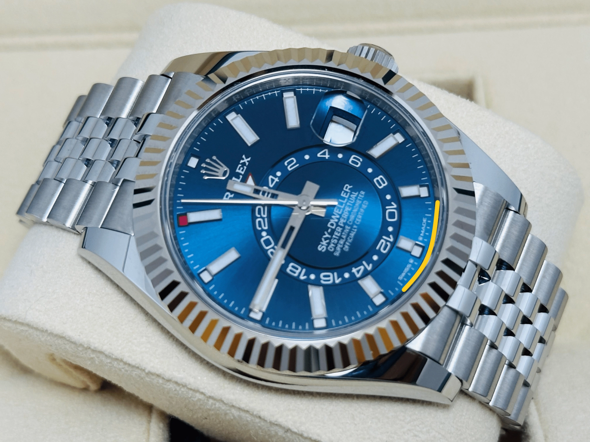 Rolex ROLEX SKY-DWELLER 336934 UNWORN NEW AUGUST 2024 BLUE DIAL foto 1