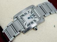 Cartier CARTIER TANK FRANÇAISE LADIES QUARTZ MINT CONDITION AUGUST 1997 WSSA0018 foto 2
