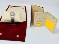 Cartier CARTIER TANK FRANÇAISE LADIES QUARTZ MINT CONDITION AUGUST 1997 WSSA0018 foto 7