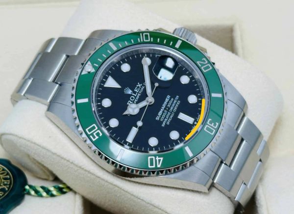 Rolex ROLEX SUBMARINER DATE STARBUCKS UNWORN NEW JULY 2024 FULL SET foto 1