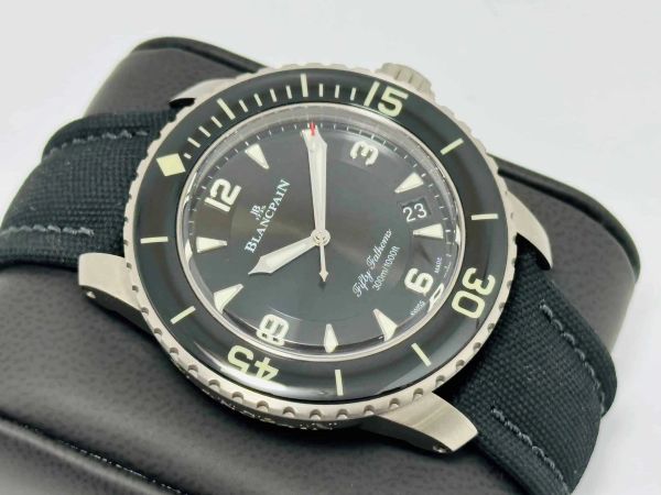 Blancpain BLANCPAIN FIFTY FATHOMS 5015-12B30-B52A UNWORN NEW FEBRUARY 2024 foto 1