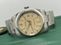 Rolex ROLEX OYSTER PERPETUAL 41mm UNWORN NEW AUGUST 2025 BEIGE DIAL foto 7