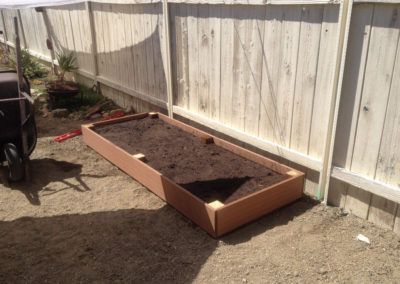 Composite Decking Garden Bed