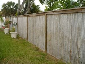 Weathered Bamboo Fence: