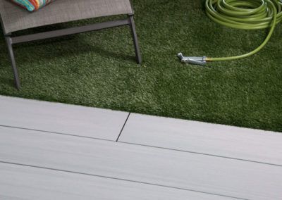 Glacier deck and turf