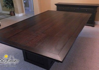 Bamboo Flooring Dining Table