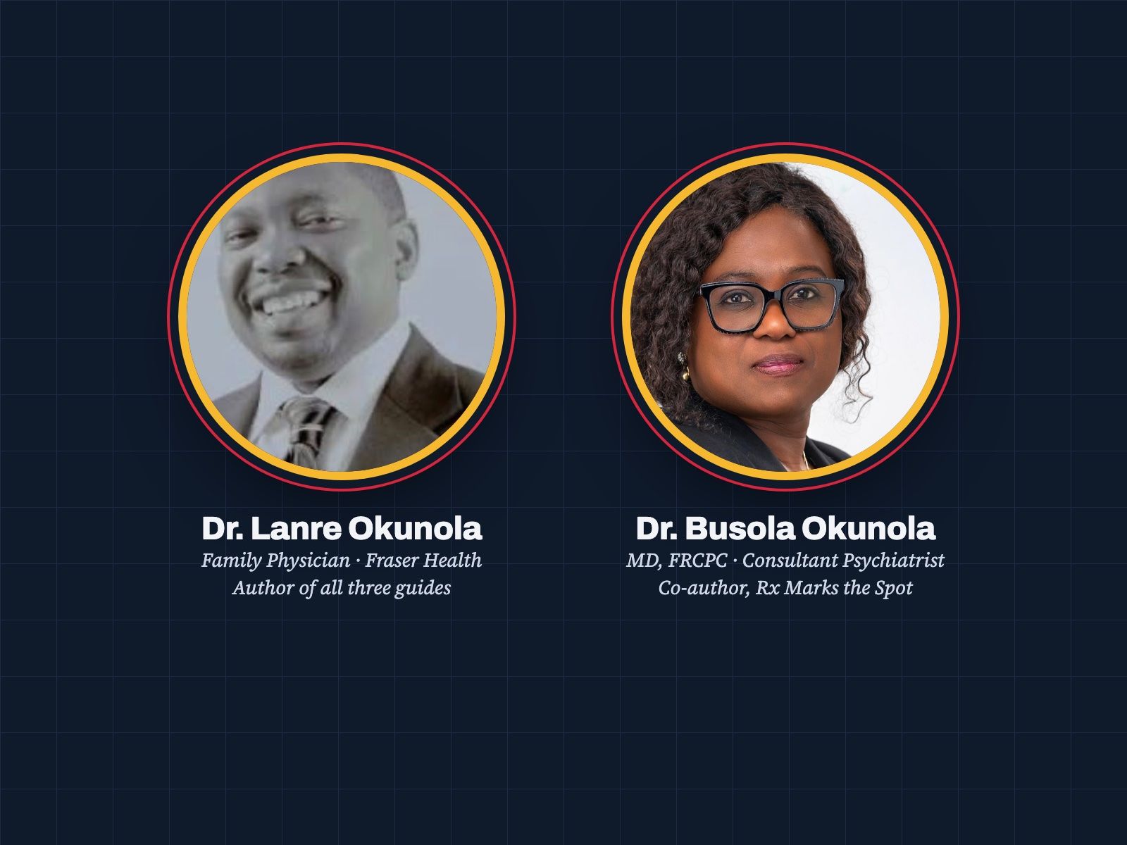 Dr. Lanre Okunola and Dr. Busola Okunola