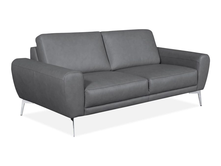 Koniakowa sofa Spring trzyosobowa, widok z przodu