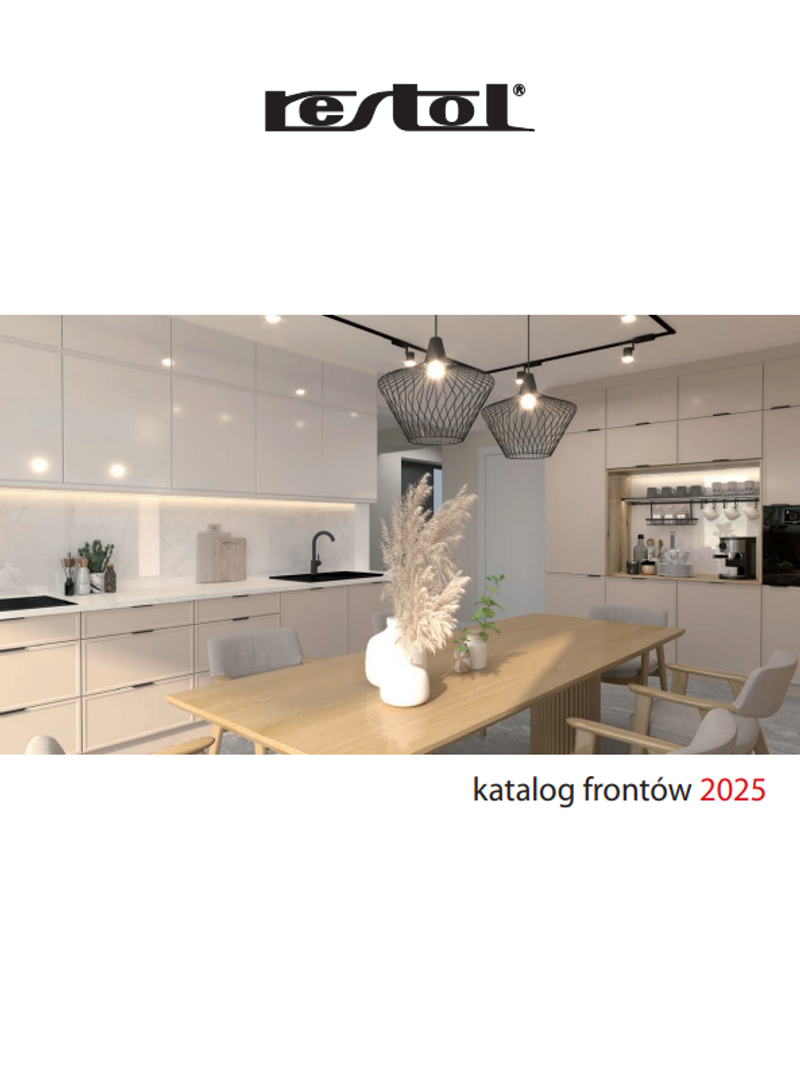 Okładka: Katalog frontów Restol