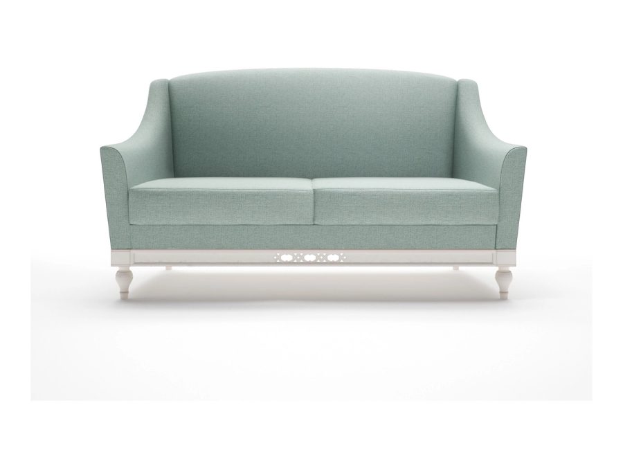 Sofa 2-osobowa Florencja na waniliowej ramie, ujęcie produktowe, Taranko.
