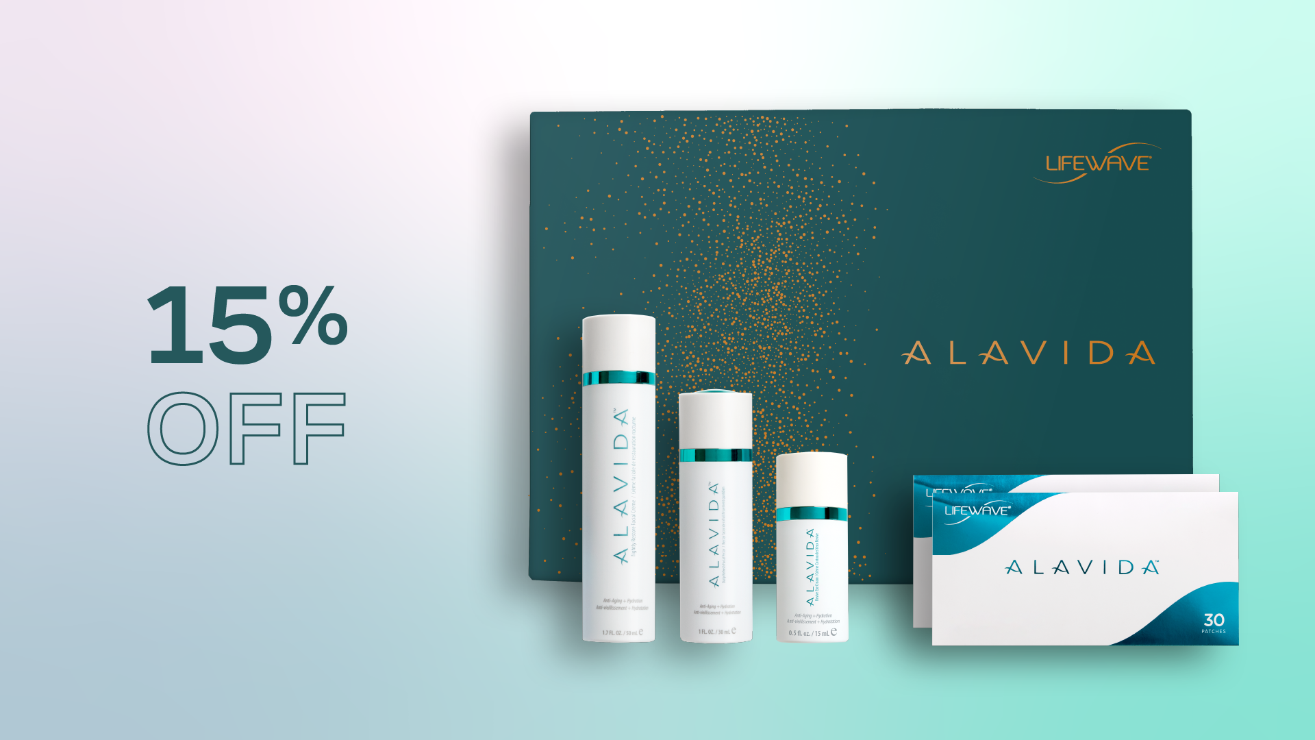 Holiday Specials: 15% Off Alavida Trio Bundles - LifeWave