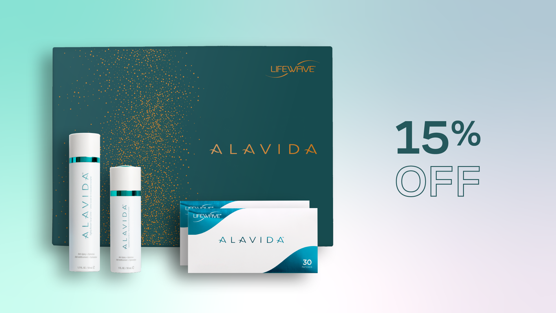 Holiday Specials: 15% Off Alavida Trio Bundles - LifeWave